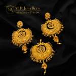 Elephant Motif Noksha Kanbala Pendant Set